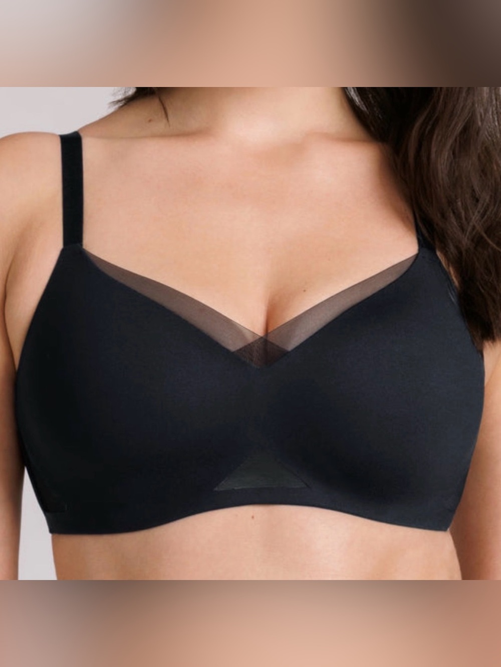 Honeylove Black CrossOver Contour Bra Women’s size 1X